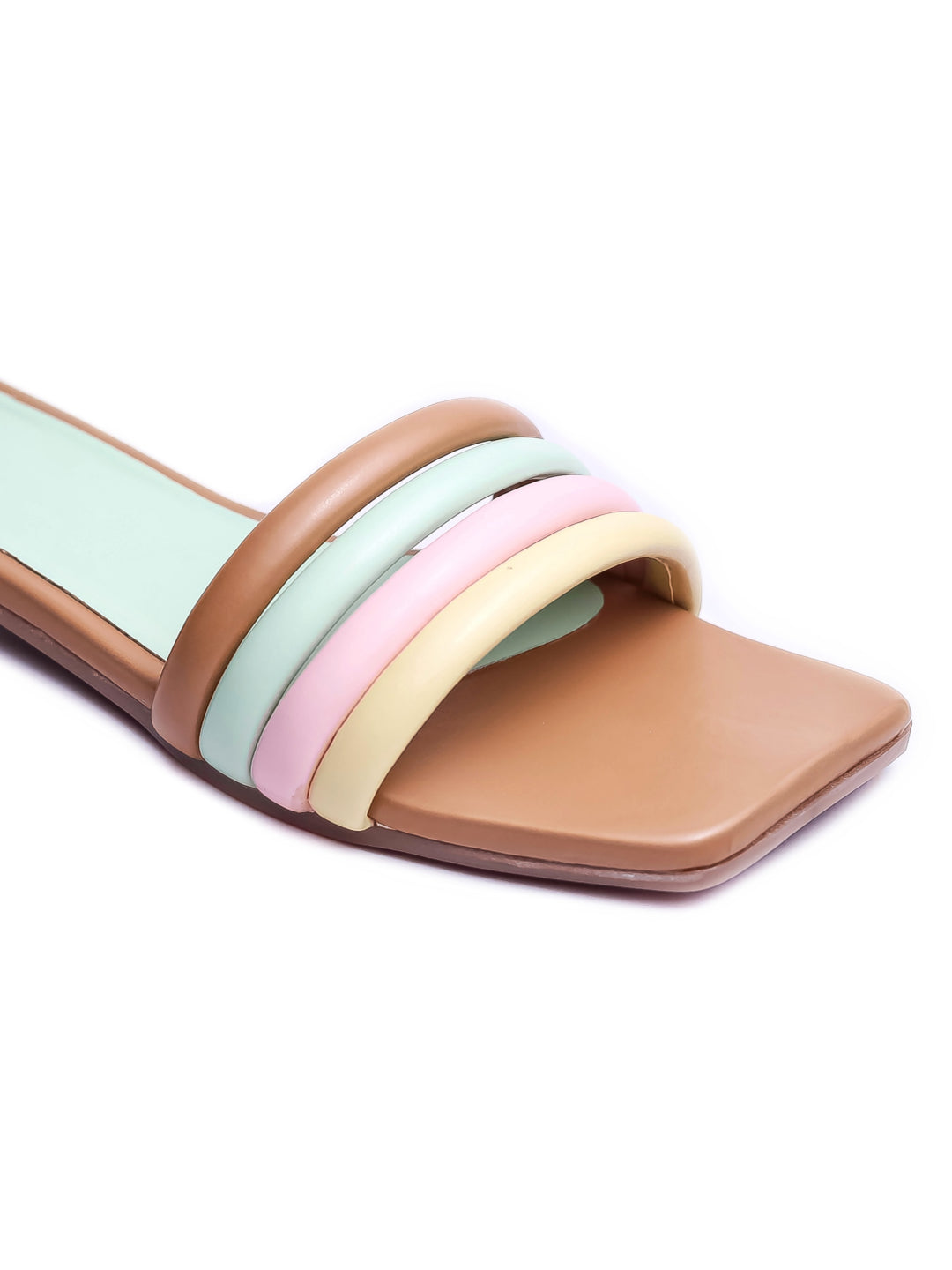 Brauch Women Tan Multicolor Flats