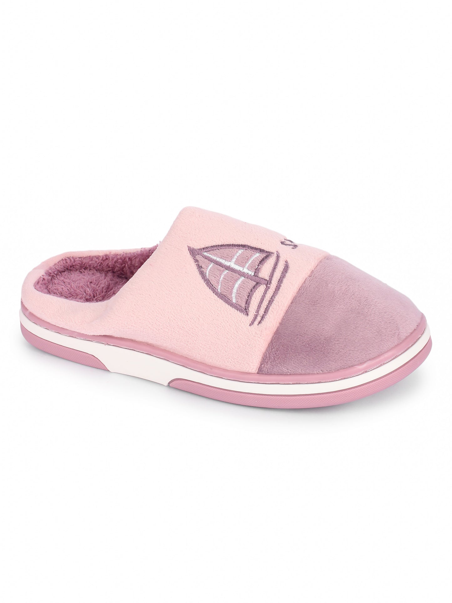 Brauch Women's Purple Boat Winter Slippers