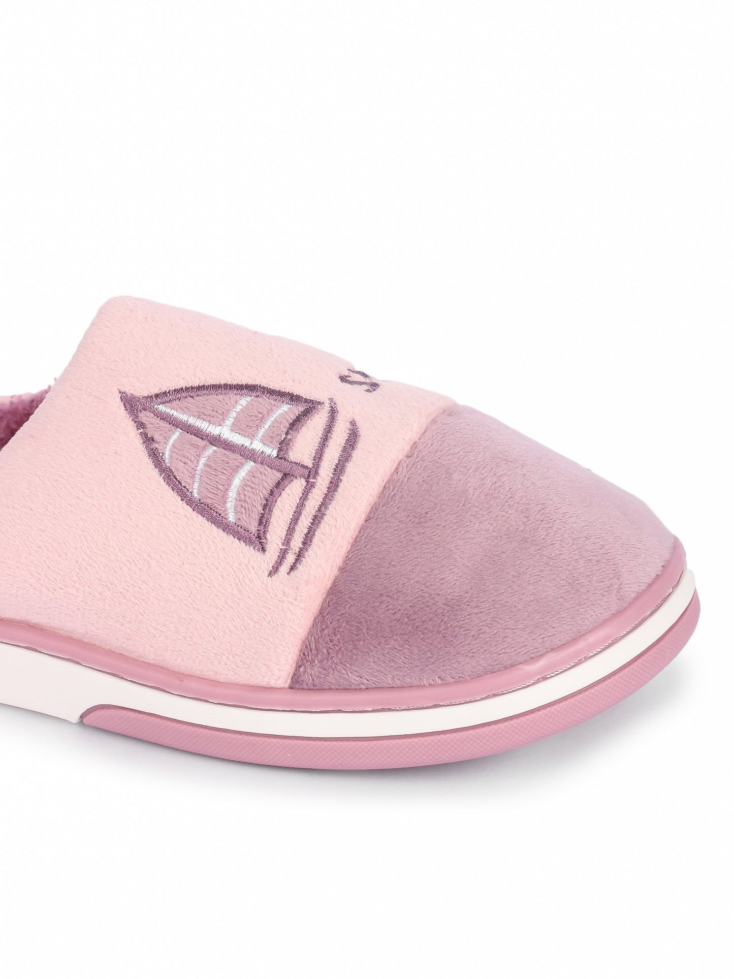 Brauch Women's Purple Boat Winter Slippers