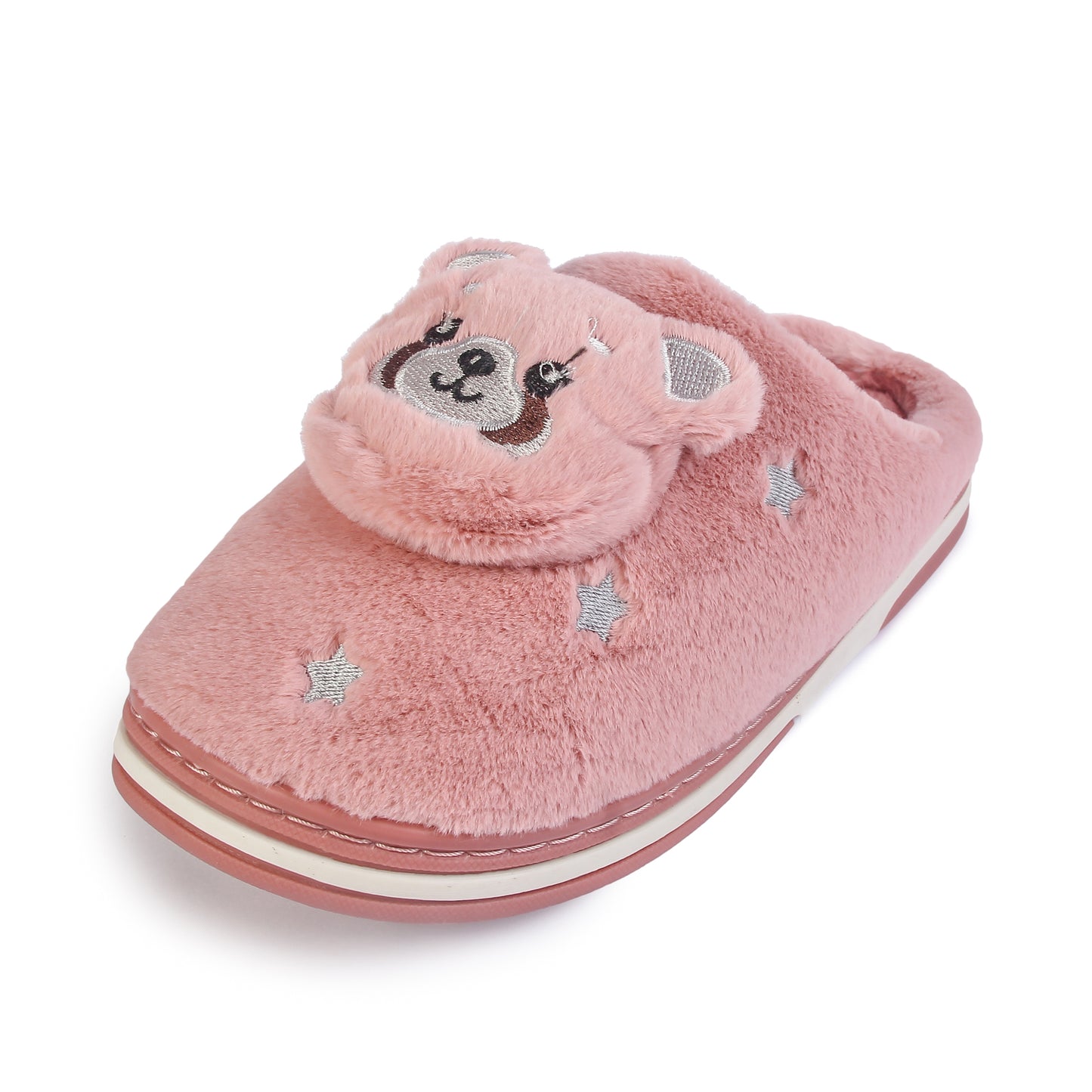 Brauch Women's Pink Panda Winter Slippers