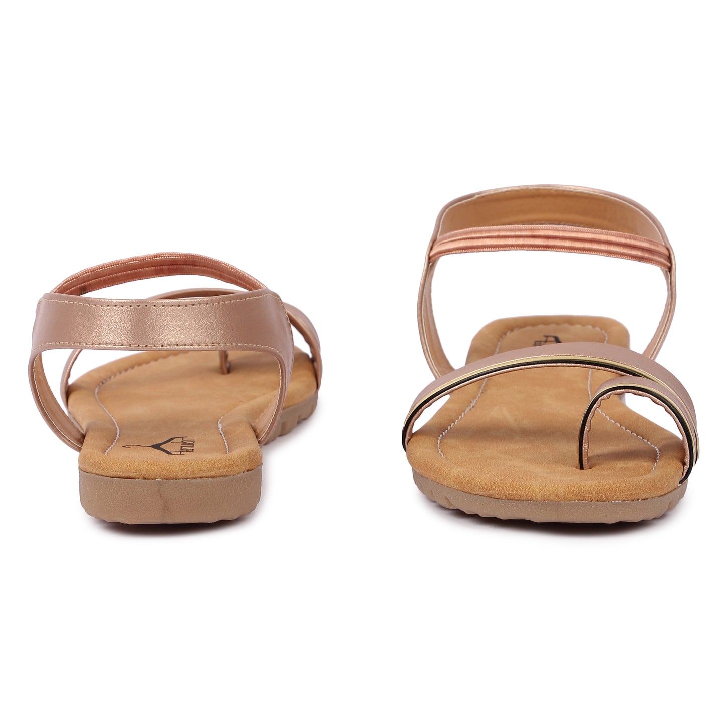 Brauch Women's Pink Thumb Strap Sandal