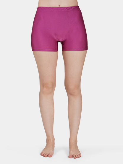 Brauch Women Magenta Padded Active Fit 2-Piece Swimwear Set