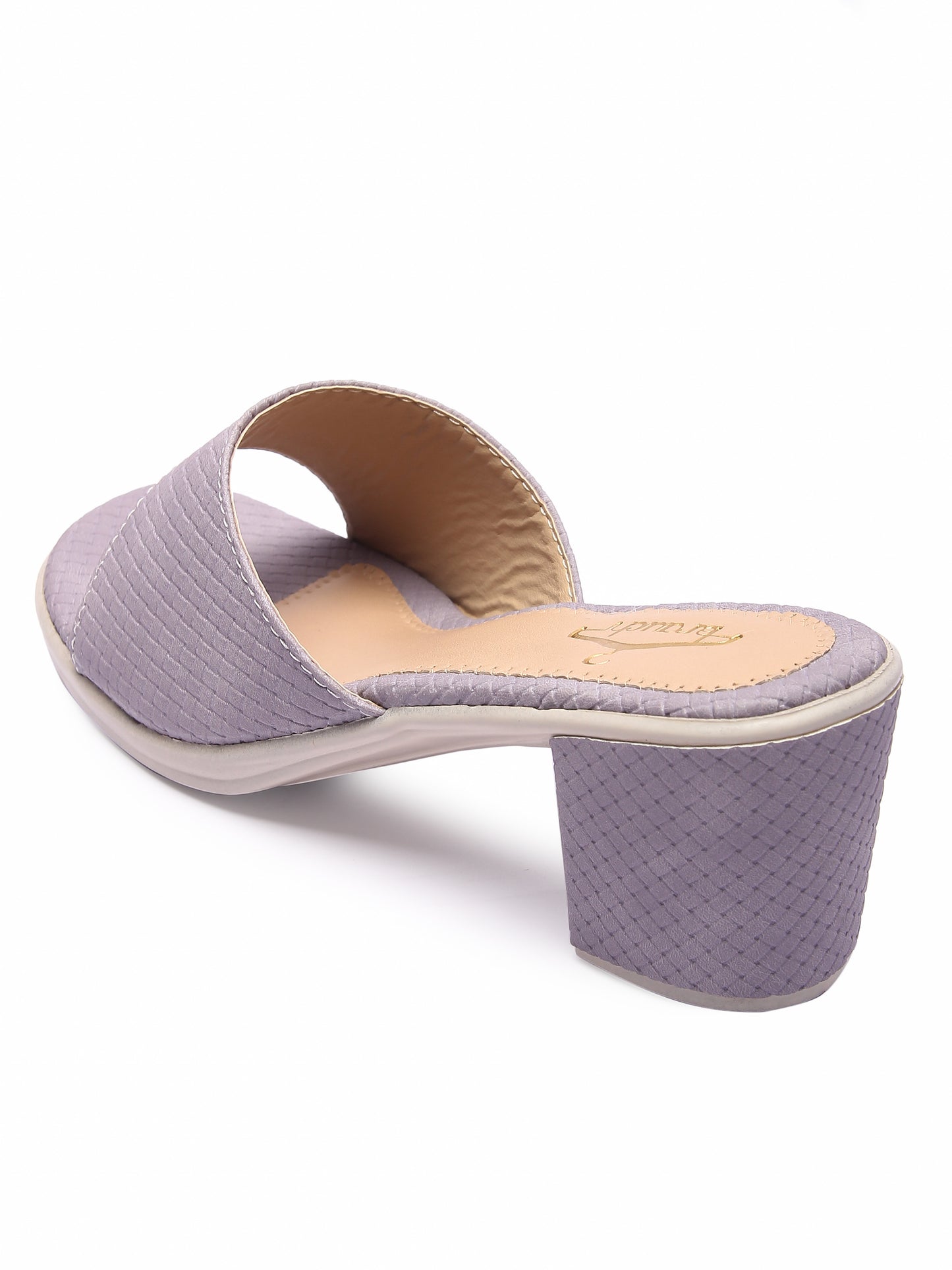 Brauch Women's Lavender Patterned Heels
