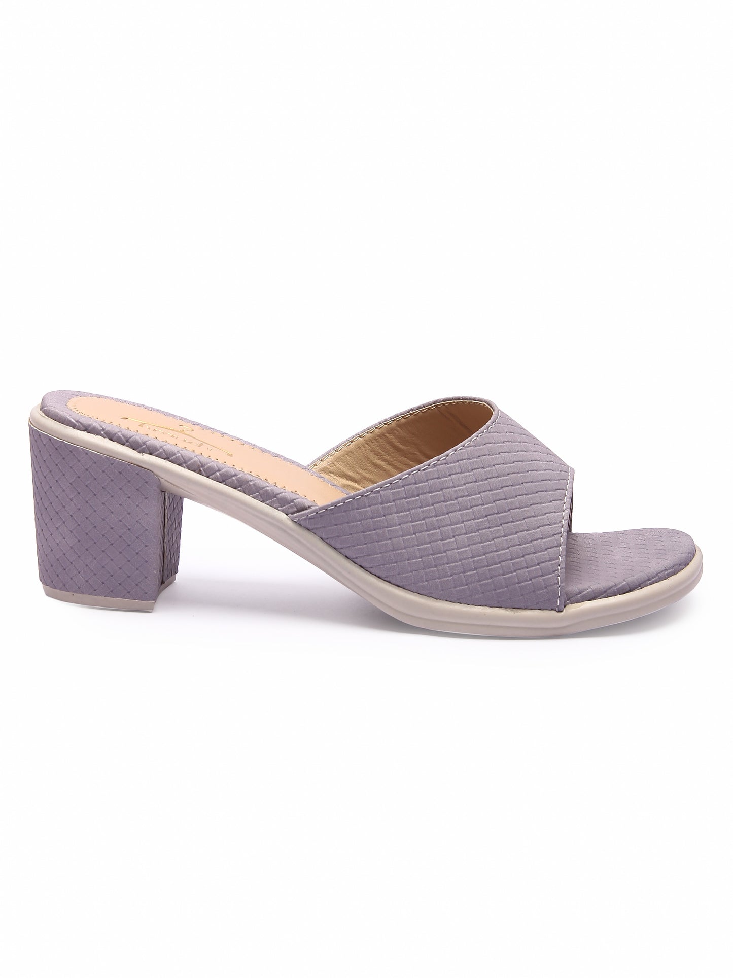 Brauch Women's Lavender Patterned Heels