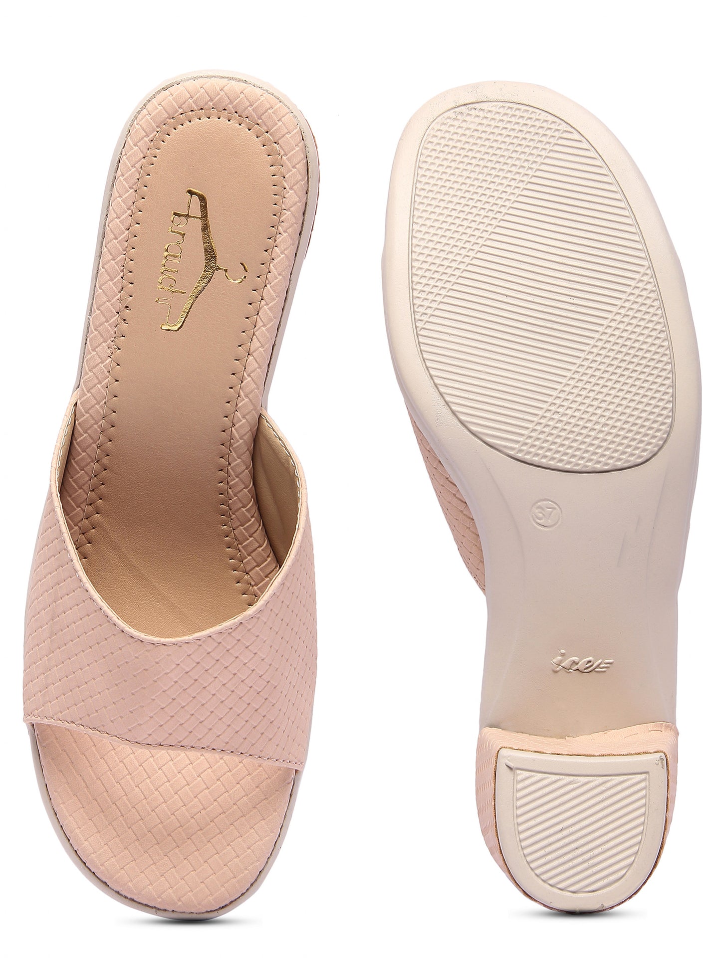 Brauch Women's Nude Patterned Heels