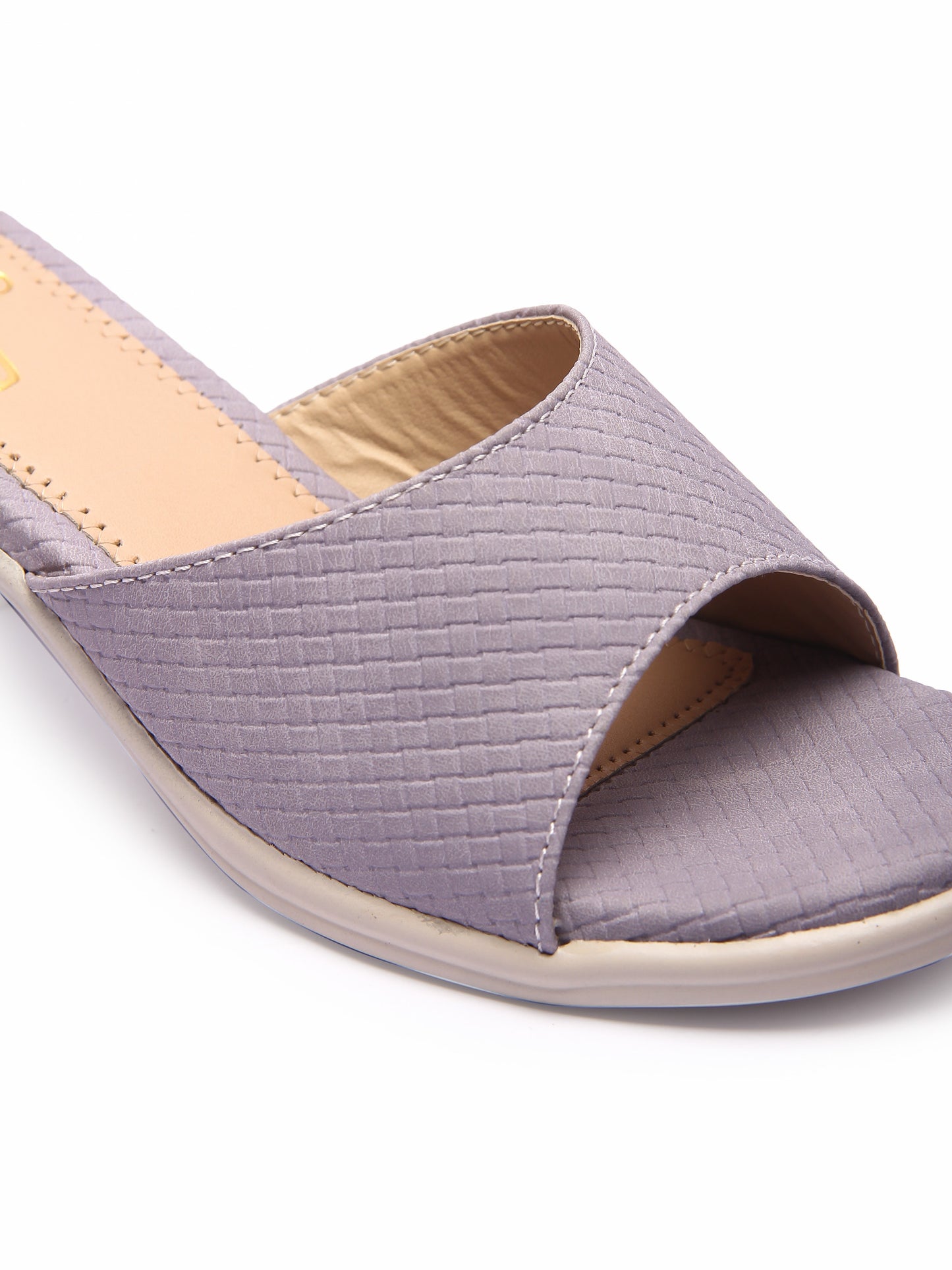 Brauch Women's Lavender Patterned Heels