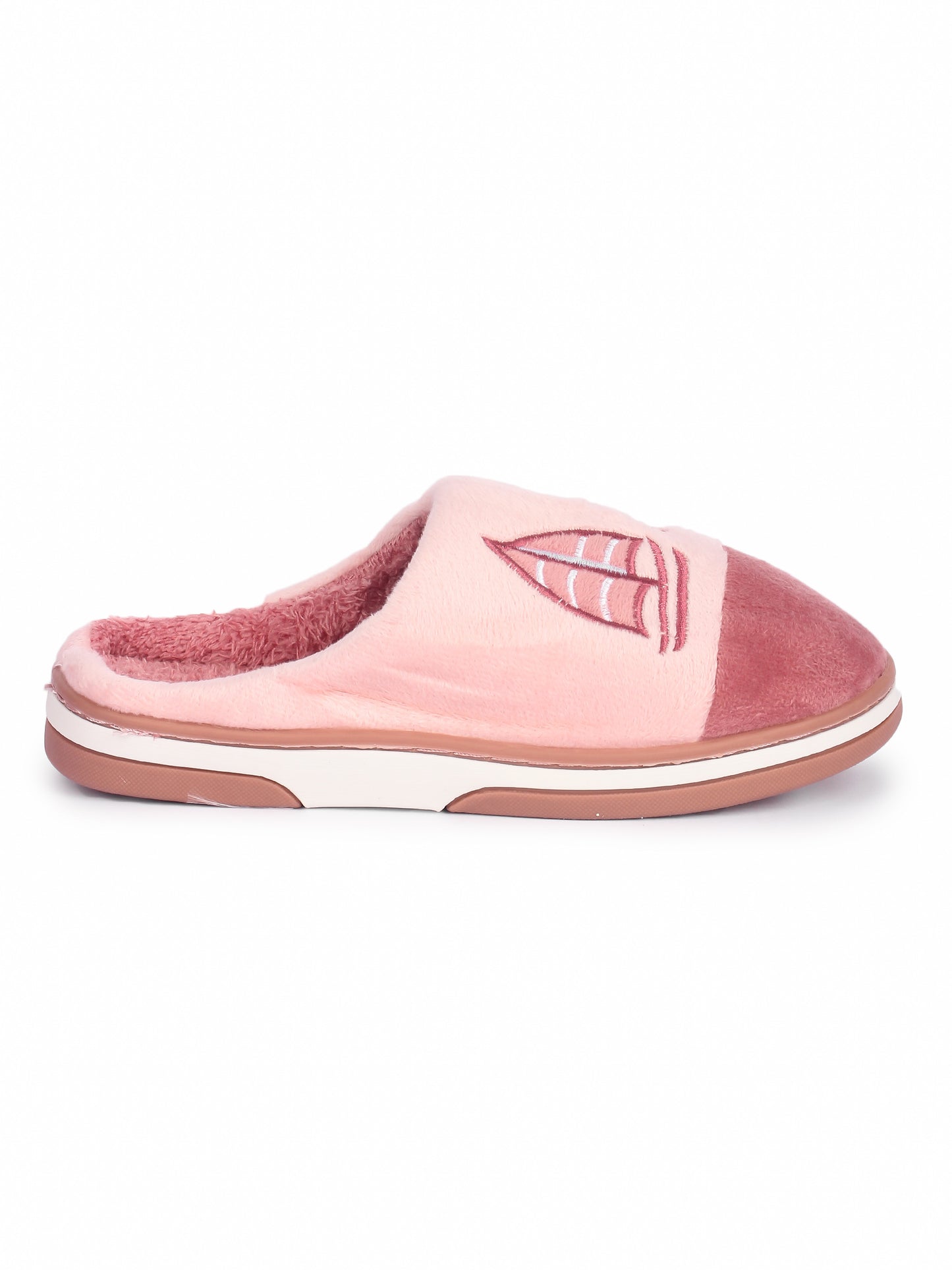Brauch Women's Pink Boat Winter Slippers