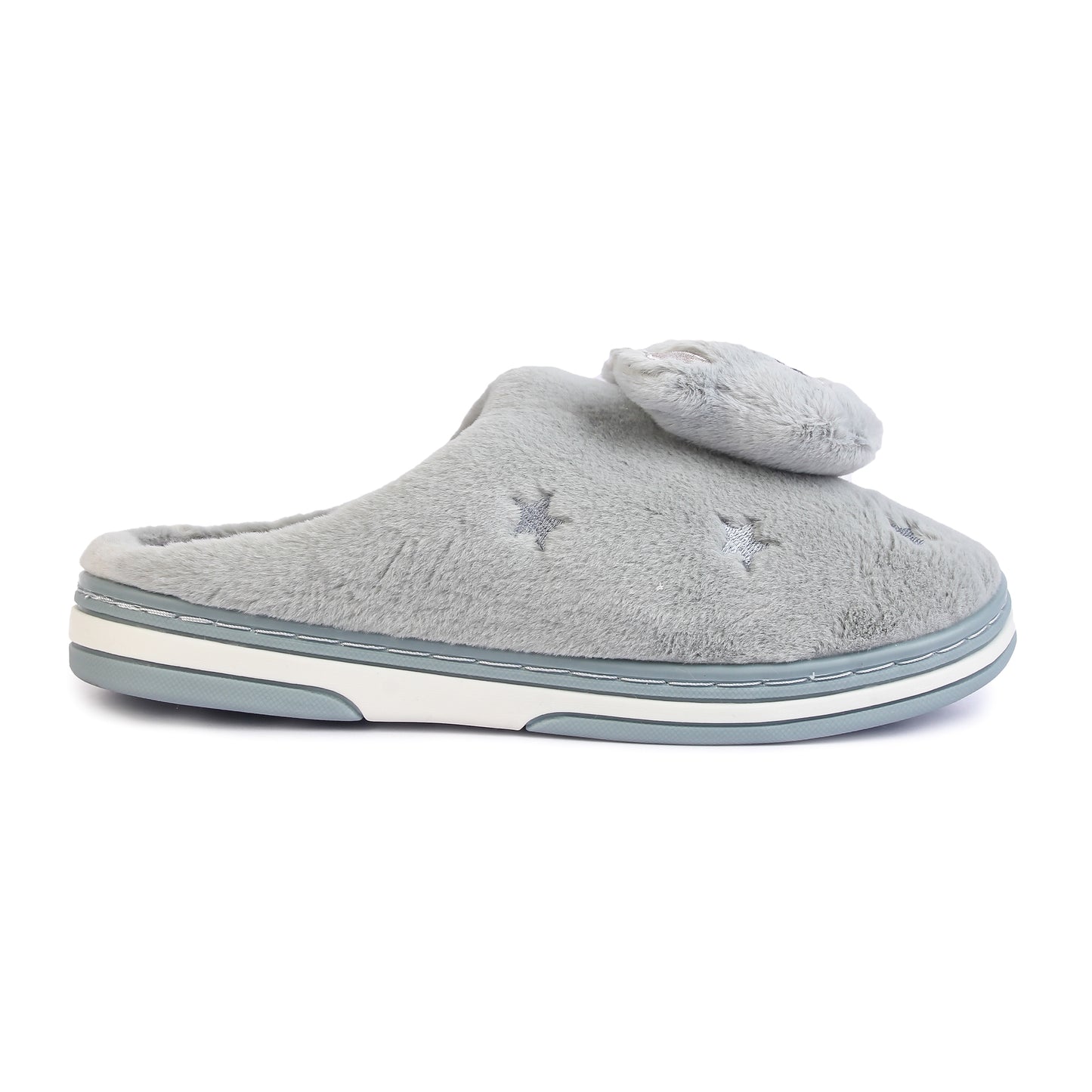Brauch Women's Grey Panda Winter Slippers